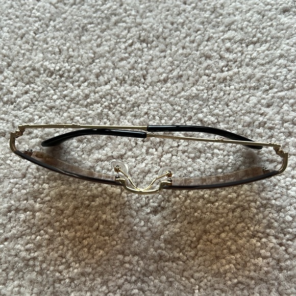 Rimless Rectangular Sunglasses - Picture 5 of 7